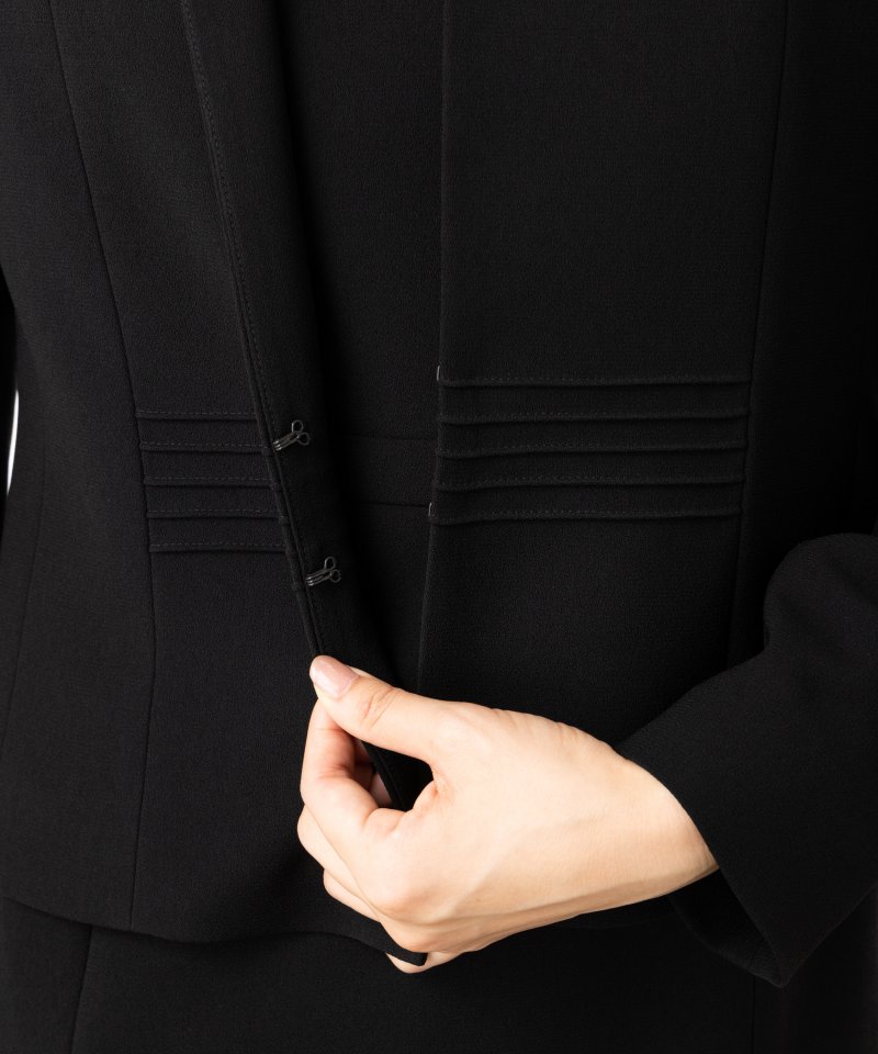 スタンドVカラージャケット&マーメイドフレアワンピース/M(9号)