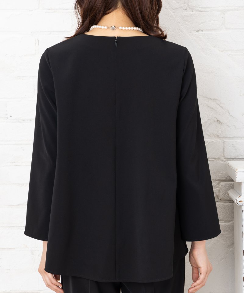 カシヤマ　【トールサイズ】フレアプルオーバー×テーパードパンツセットアップ/M-L(9-11号)