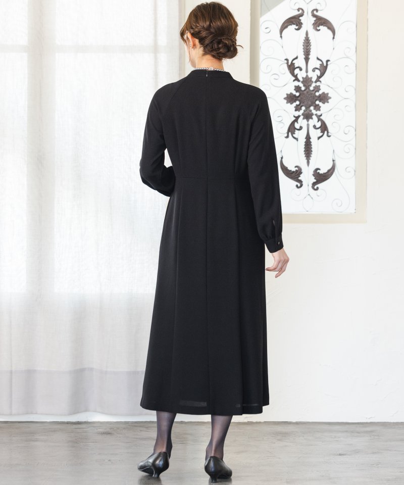 エメ　シンプルVネックジャケット&ラグランスリーブマーメイドワンピース/M(9号)