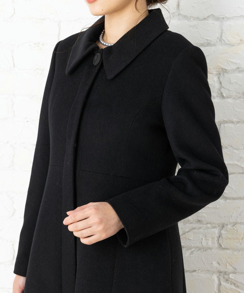 ルイルエブティック Aラインウールロングコート/M ルイルエブティック Aラインウールロングコート/M