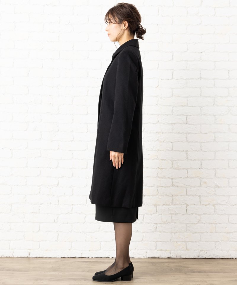 ウールステンカラーコート/3L(15号) ウールステンカラーコート/3L(15号)