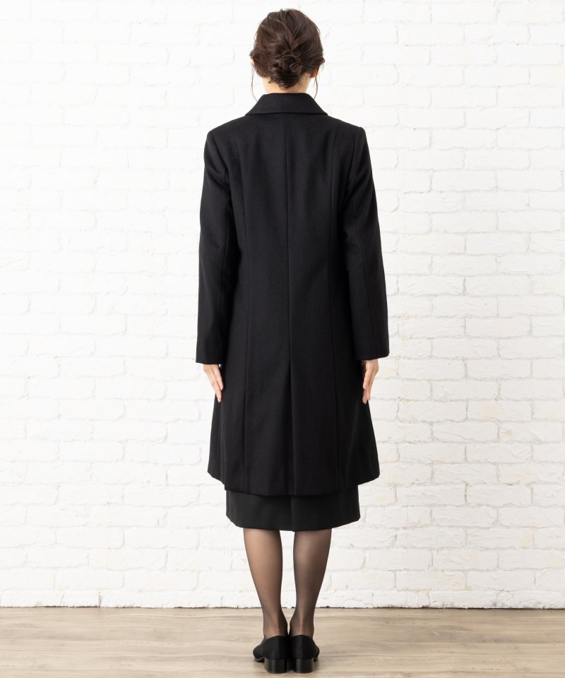 ウールステンカラーコート/3L(15号) ウールステンカラーコート/3L(15号)