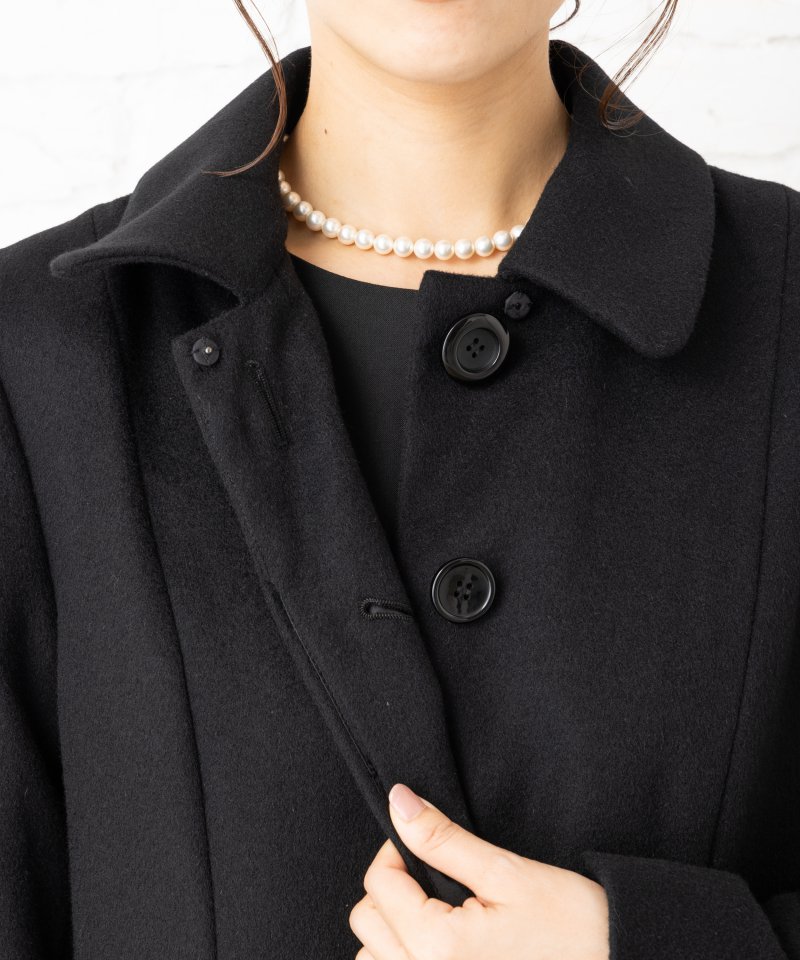 ウールステンカラーコート/3L(15号) ウールステンカラーコート/3L(15号)