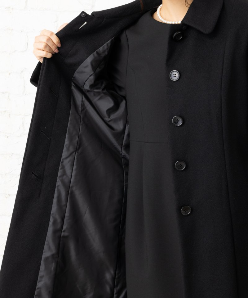 ウールステンカラーコート/3L(15号) ウールステンカラーコート/3L(15号)