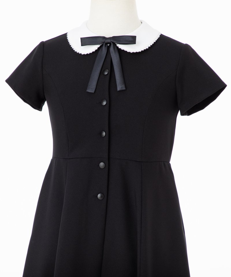 ショパン【キッズ】半袖丸襟ワンピース/150㎝ ショパン【キッズ】半袖丸襟ワンピース/150㎝