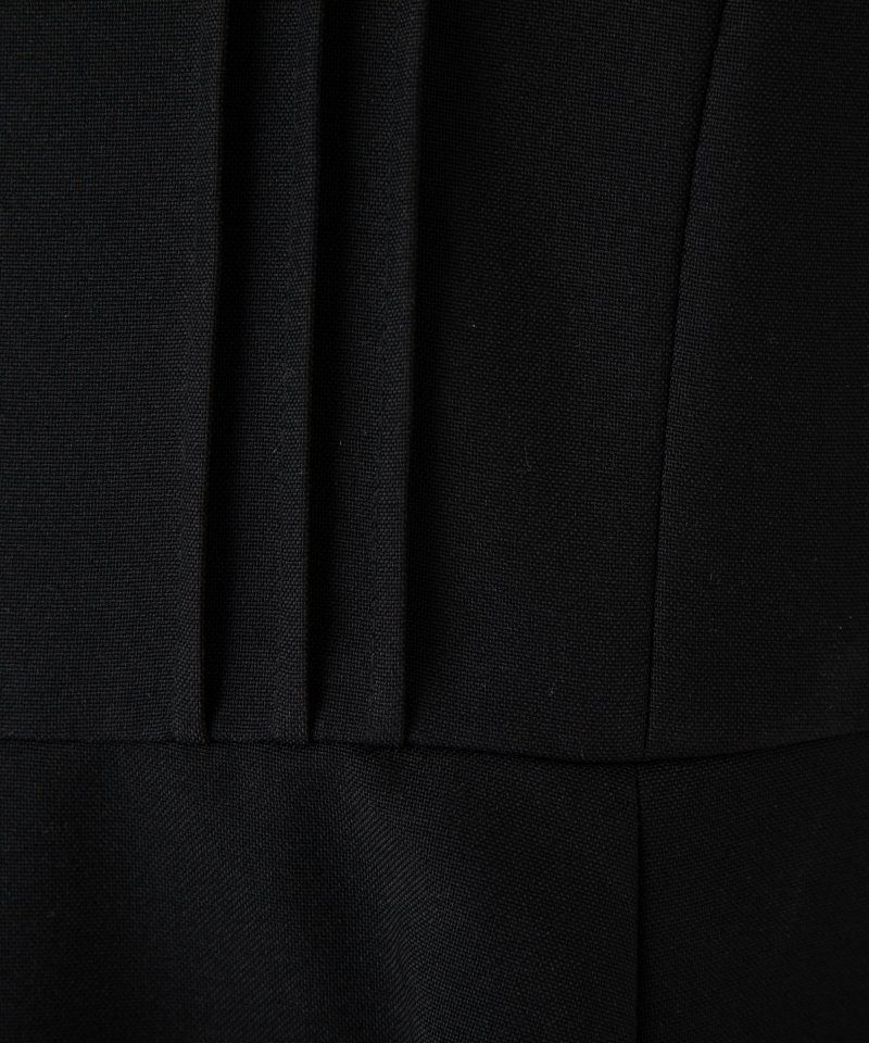 ショパン【キッズ】リボン付きブラウス&ピンタックAラインワンピース/150㎝ ショパン【キッズ】リボン付きブラウス&ピンタックAラインワンピース/150㎝