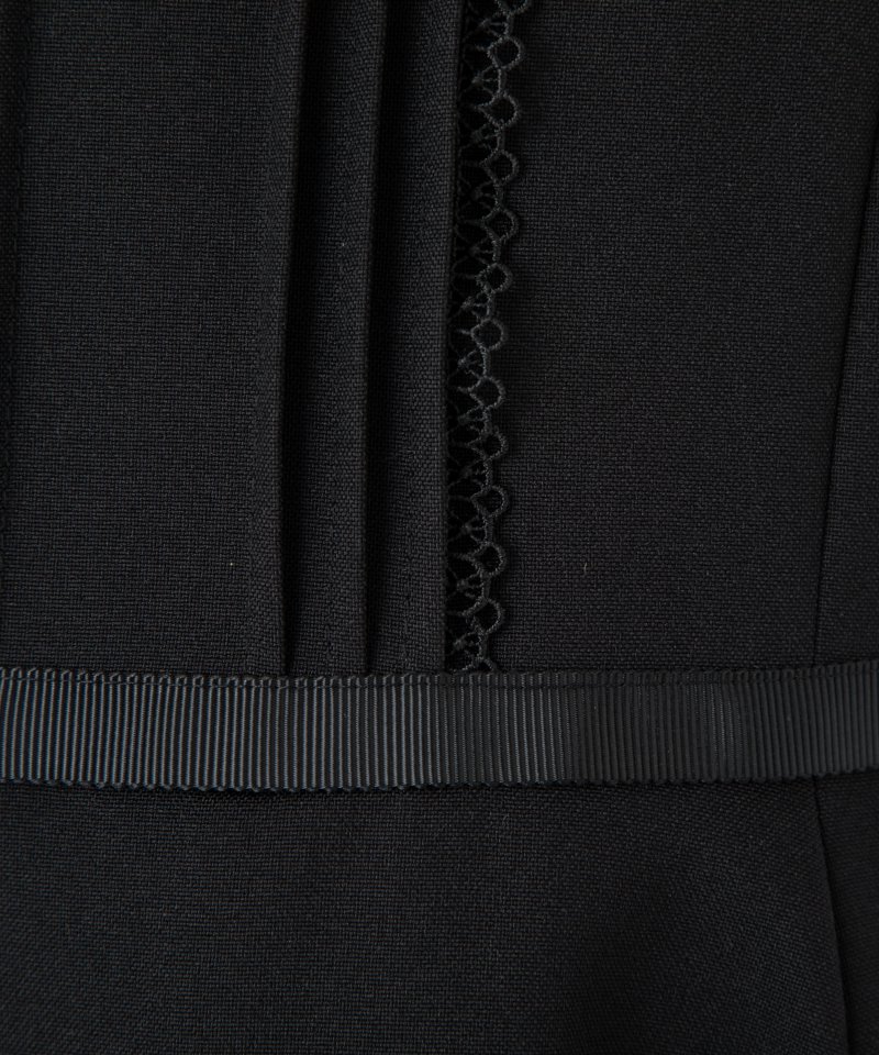 ショパン【キッズ】ラウンドカラーブラウス&ピンタックAラインワンピース/130㎝ ショパン【キッズ】ラウンドカラーブラウス&ピンタックAラインワンピース/130㎝