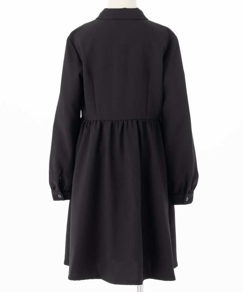 ショパン【キッズ】リボン付き・フォーマルシャツワンピース/160㎝ ショパン【キッズ】リボン付き・フォーマルシャツワンピース/160㎝