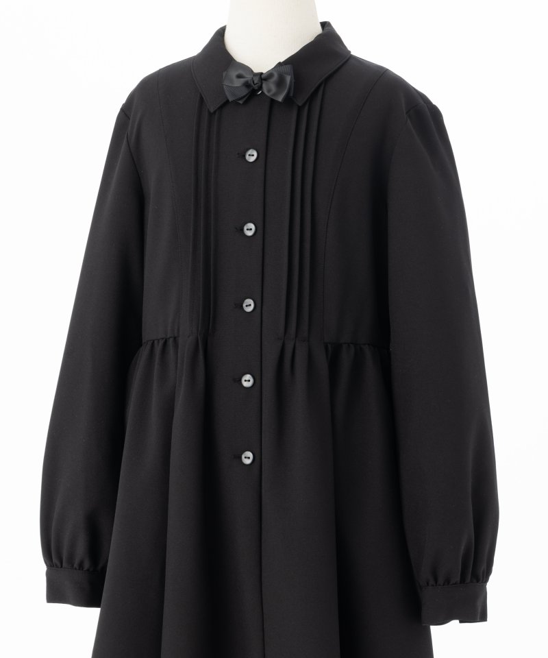 ショパン【キッズ】リボン付き・フォーマルシャツワンピース/160㎝ ショパン【キッズ】リボン付き・フォーマルシャツワンピース/160㎝