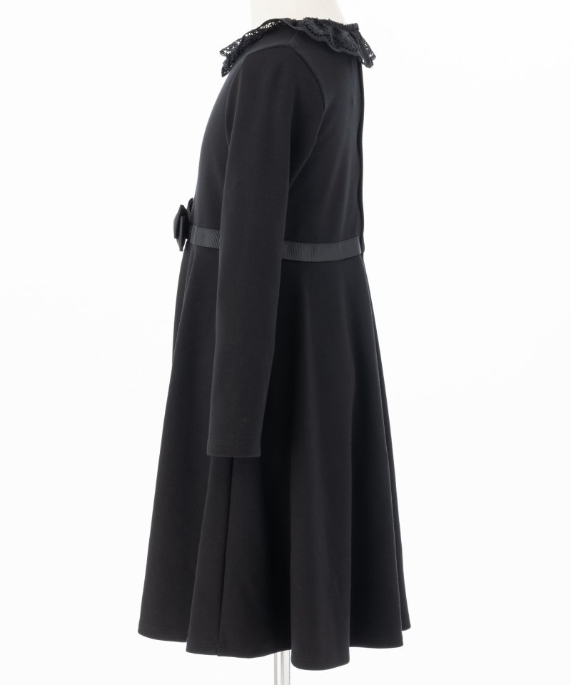 ショパン【キッズ】レースフリルカラーフォーマルワンピース/110㎝ ショパン【キッズ】レースフリルカラーフォーマルワンピース/110㎝