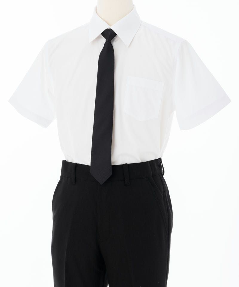 ショパン【キッズ】ネクタイ付・半袖シャツ&ヘリボーンロングパンツ/160 ショパン【キッズ】ネクタイ付・半袖シャツ&ヘリボーンロングパンツ/160