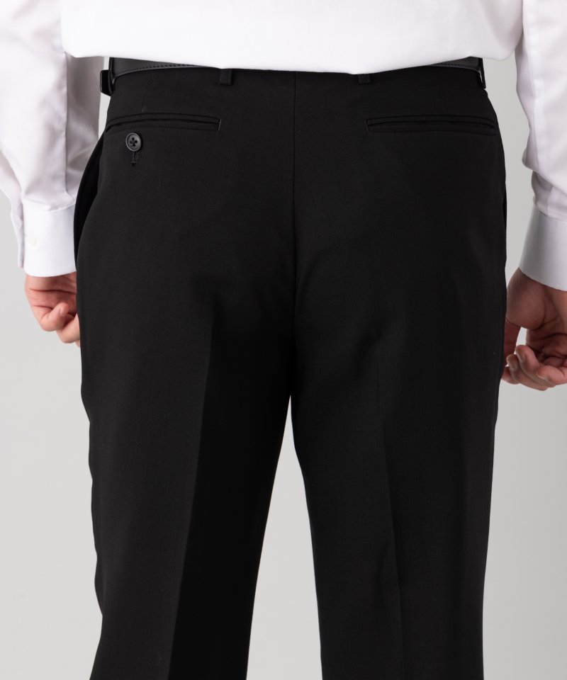 【メンズ夏喪服3点セット】スタンダードサマーフォーマルスーツ&ネクタイセット/BB7