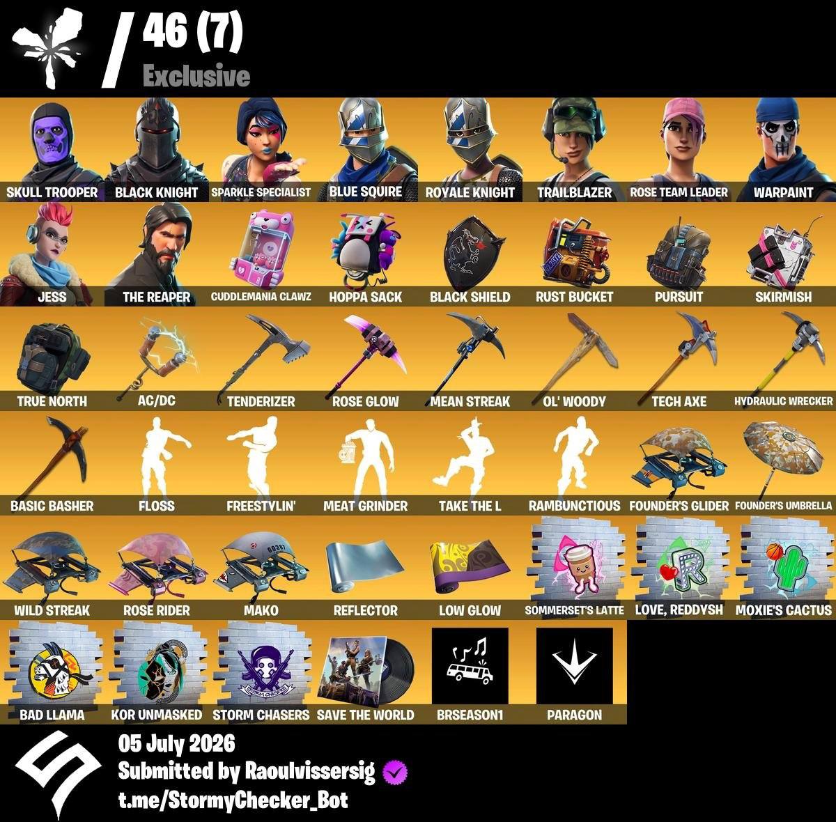 Skull trooper X Black Knight - Exclusives