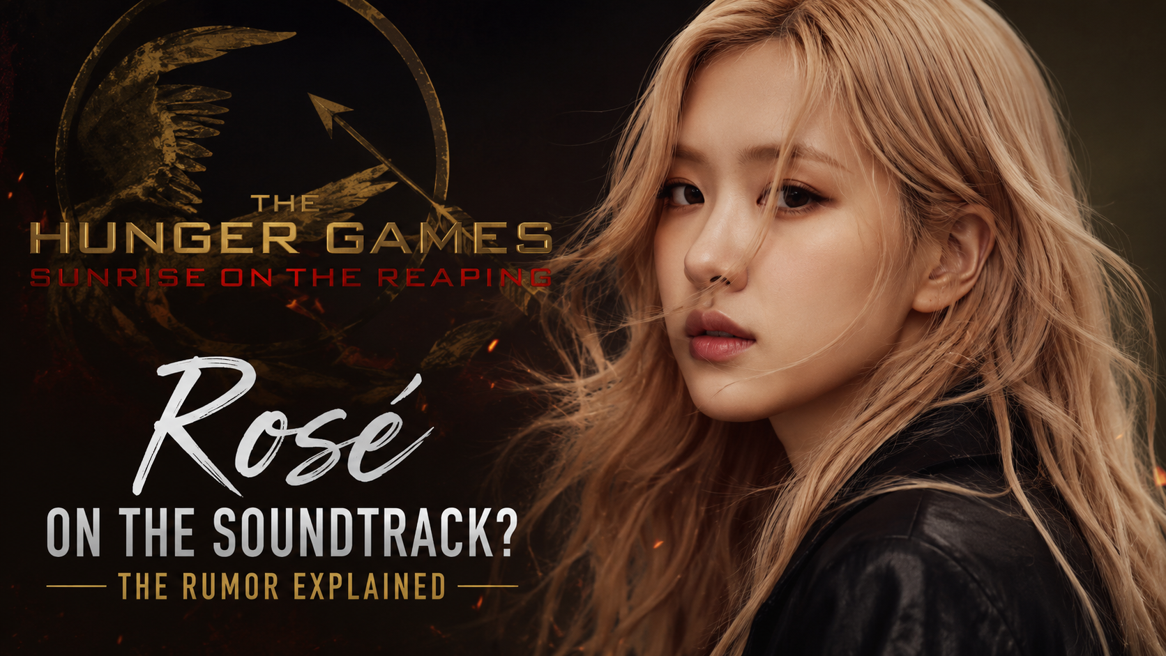 After contributing “Messy” to the official F1 soundtrack, ROSÉ has already demonstrated how naturally her voice can fit cinematic projects. ROSÉ in a cinematic portrait representing her expanding solo career and soundtrack work.