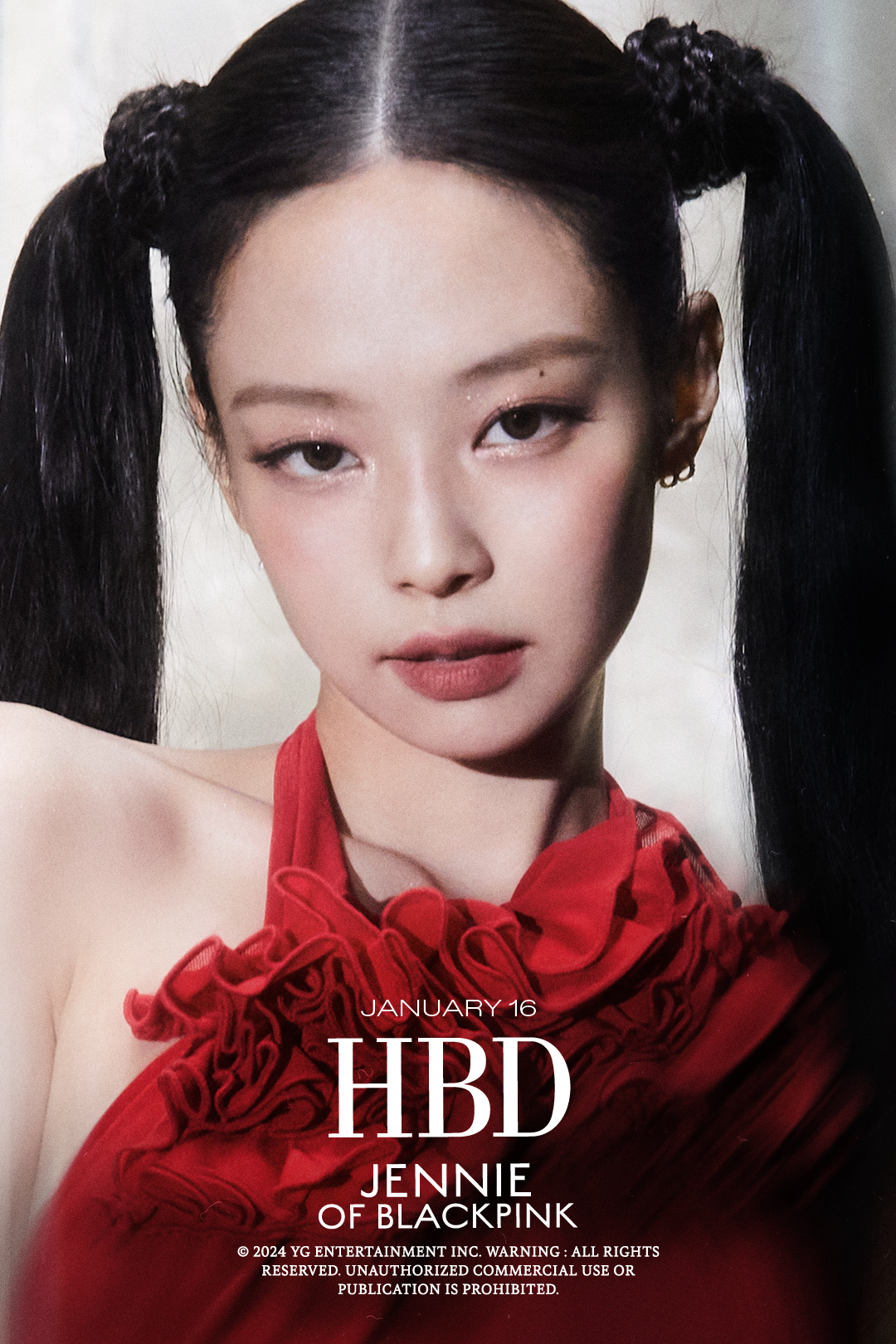 JENNIE — Crimson Birthday Queen