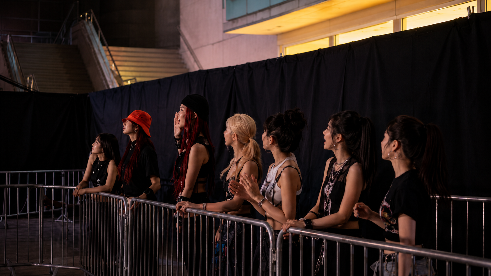 BABYMONSTER spotted watching JENNIE’s Summer Sonic set