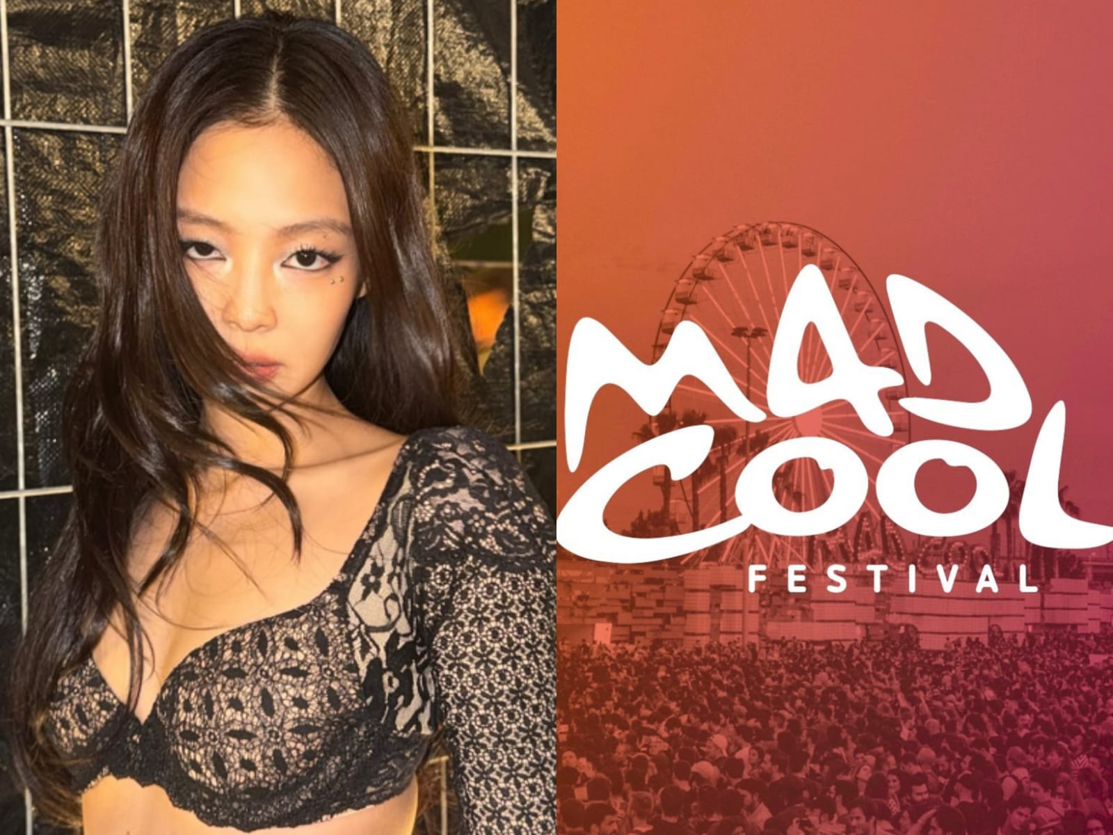 OMG ! JENNIE entre dans l'histoire au Mad Cool Festival !