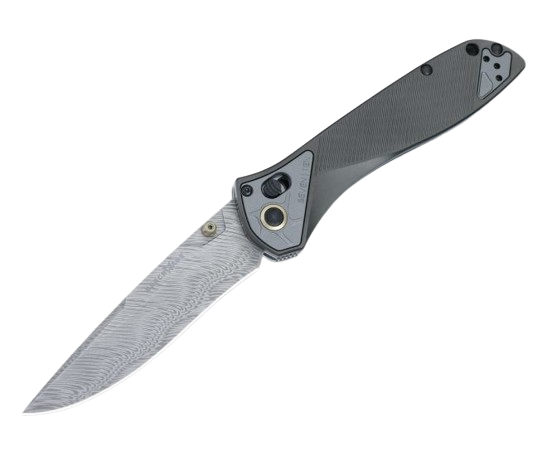 Benchmade 710 Gold Class Damasteel Titanium Knife product image