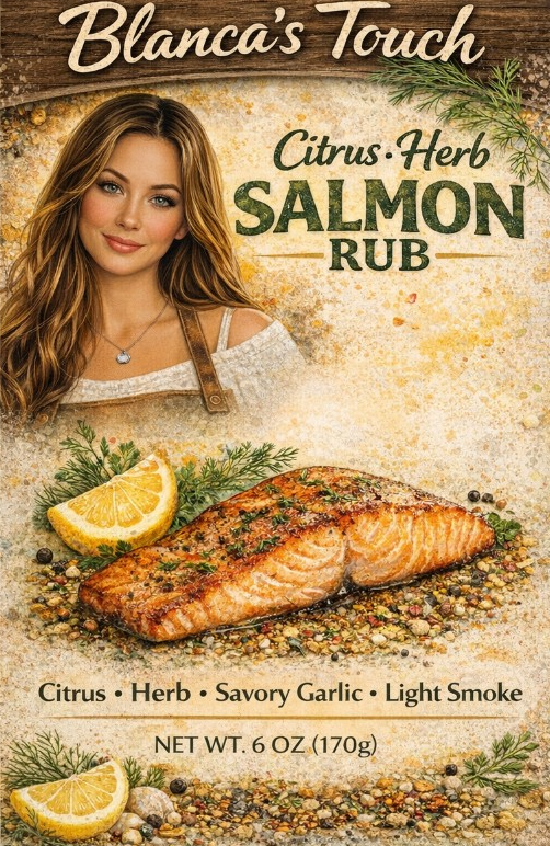 Premium Salmon Rub