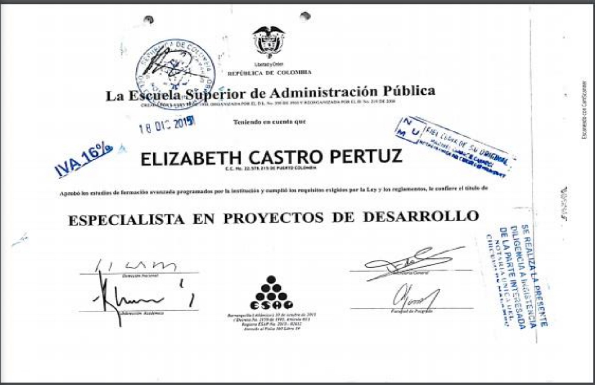 Professional Certification