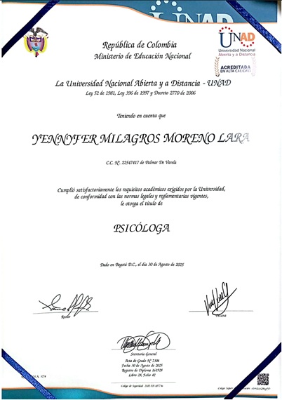 Diploma -2025 - Psicologia