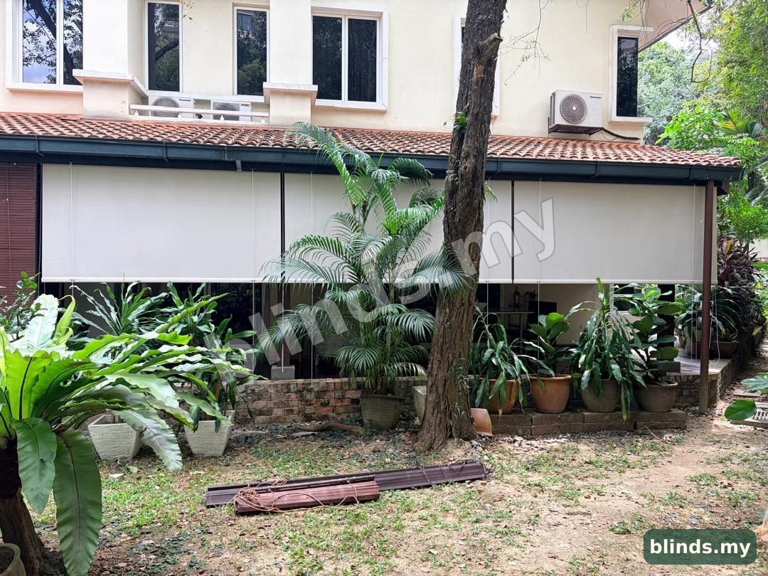 After — Roller Blinds installation Malaysia