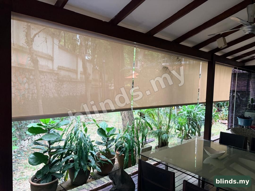 After — Roller Blinds installation Malaysia