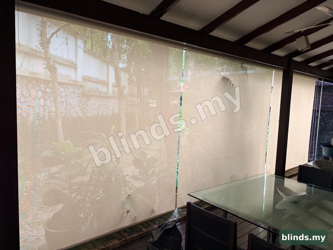 After — Roller Blinds installation Malaysia