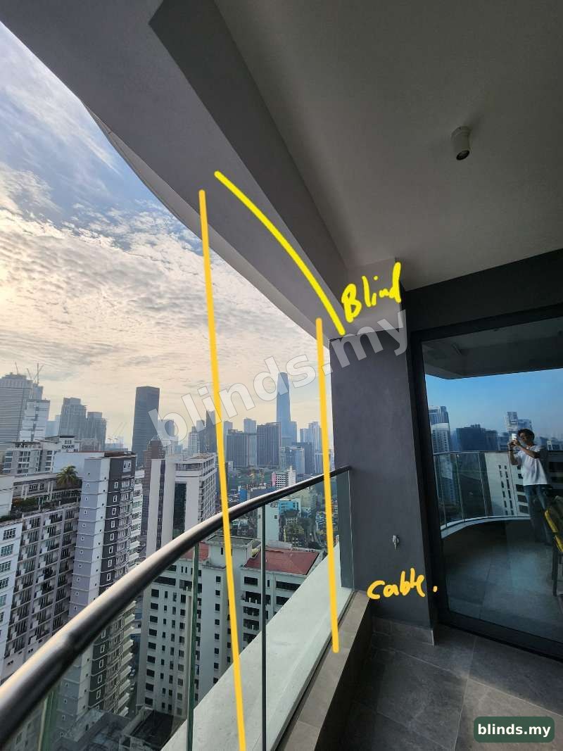 Before — Roller Blinds installation Malaysia