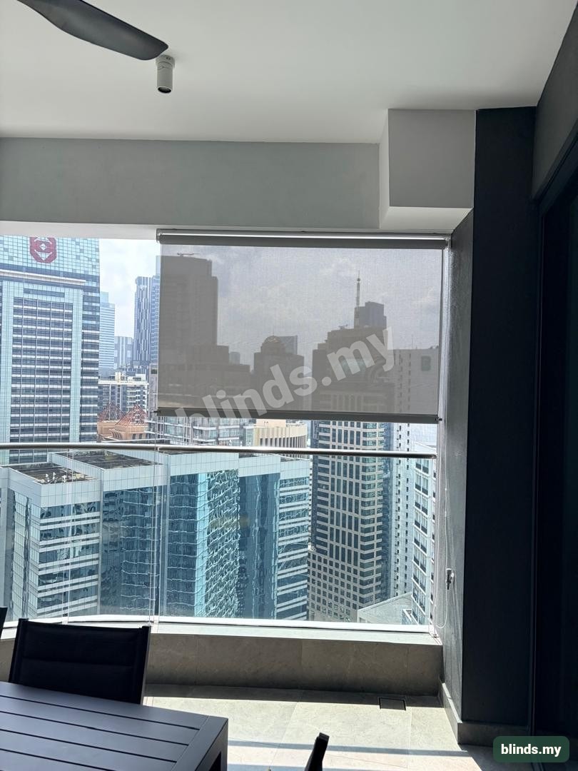 After — Roller Blinds installation Malaysia