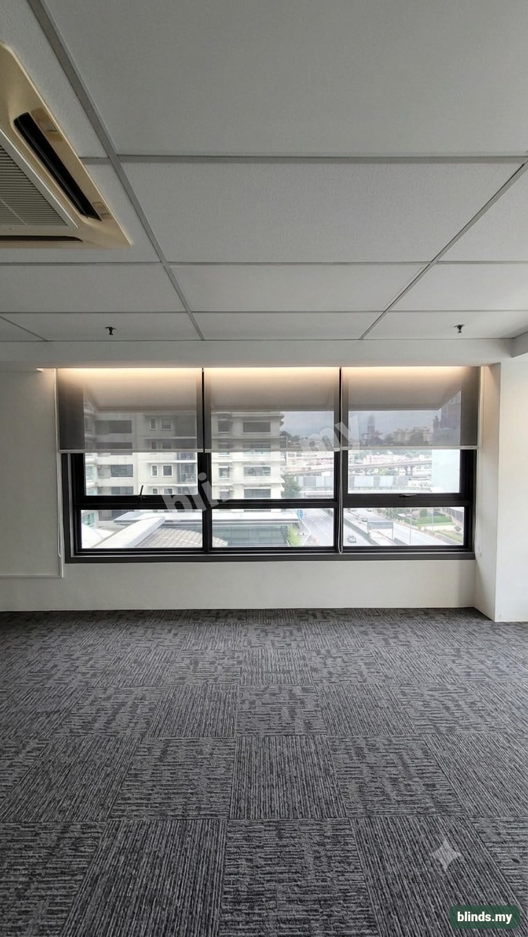 After — Roller Blinds installation Malaysia