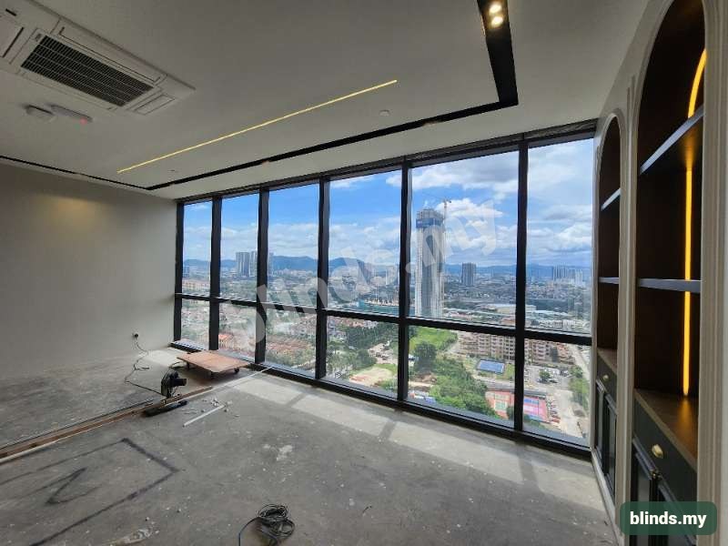 Before — Roller Blinds installation Malaysia