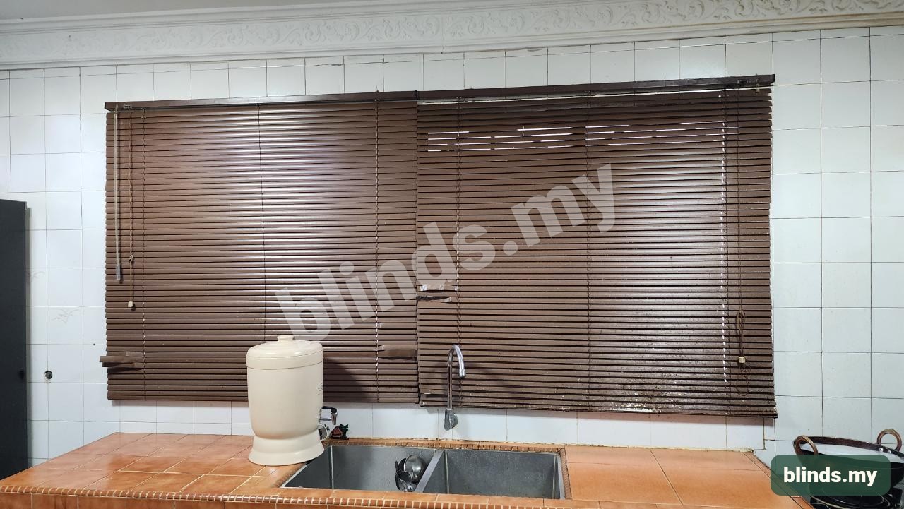 Before — Timber/Venetian Blinds installation Malaysia