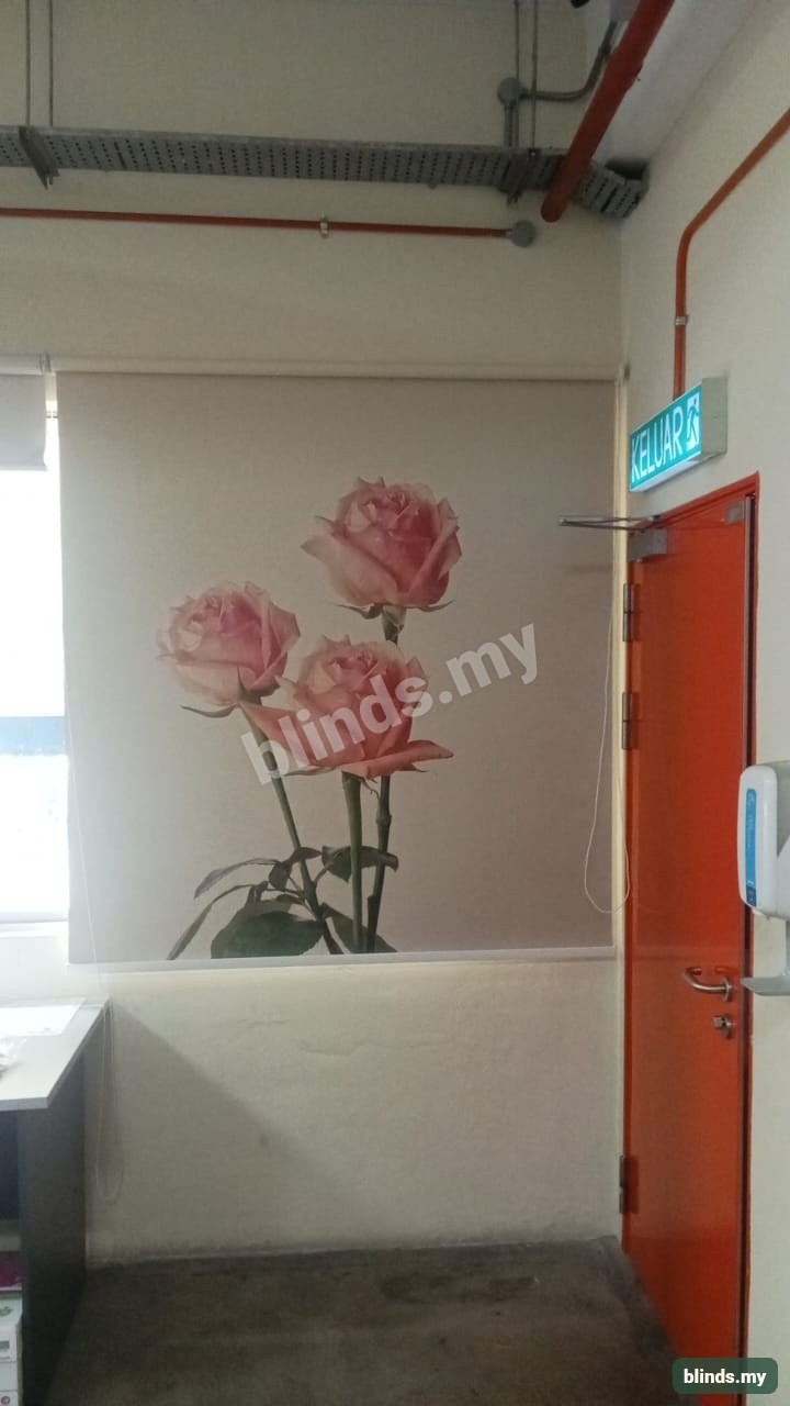 After — Roller Blinds installation Malaysia