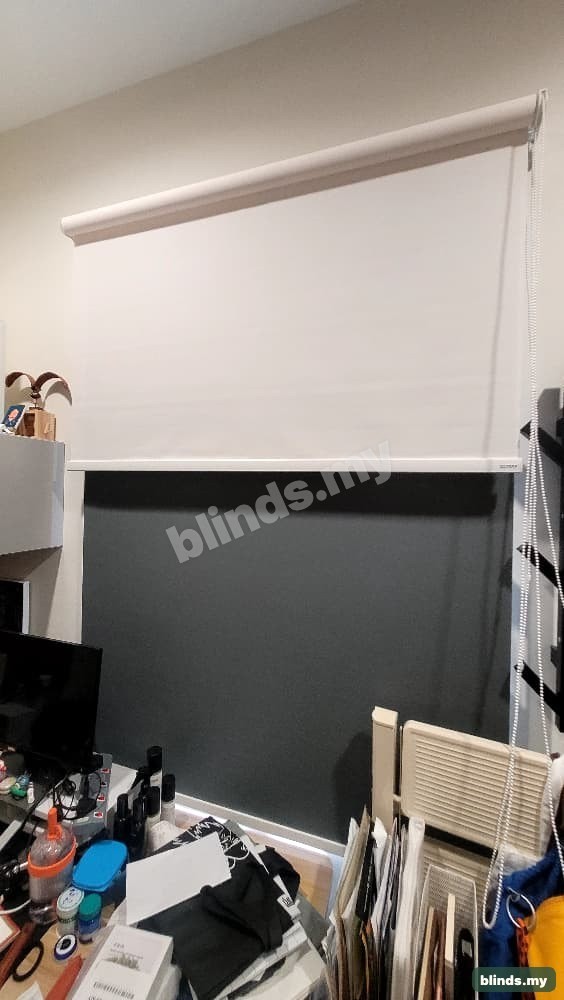After — Roller Blinds installation Malaysia