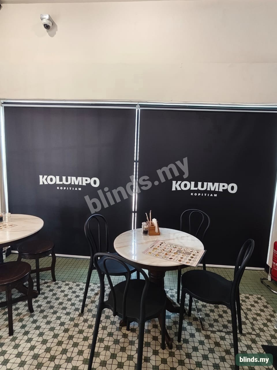 After — Roller blinds & Printing & Blackout installation Malaysia