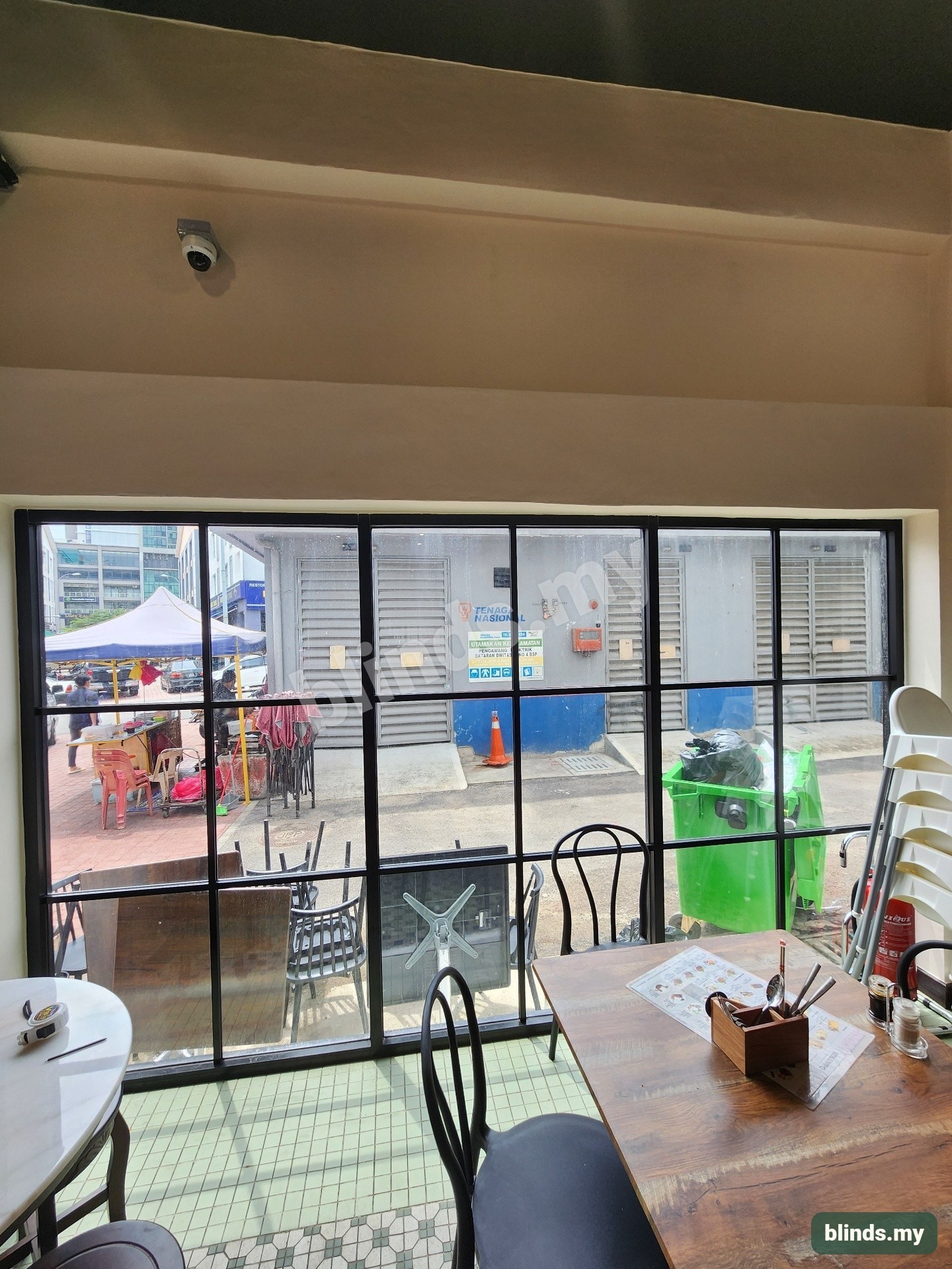 Before — Roller blinds & Printing & Blackout installation Malaysia