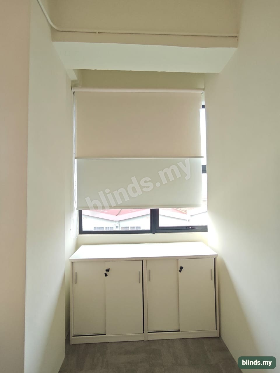 After — Double roller blind & Dual roller blind installation Malaysia