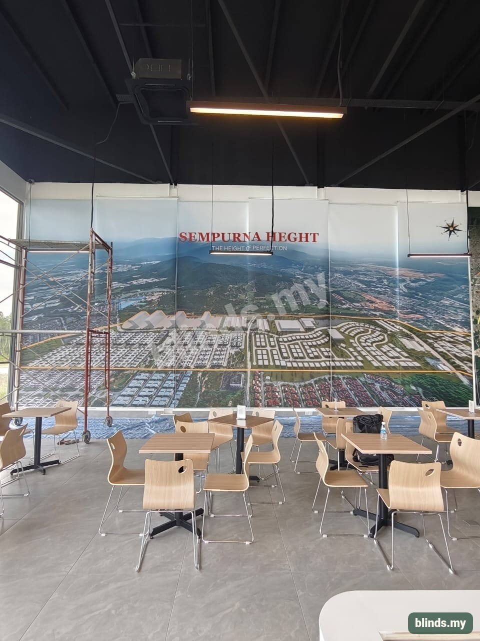 Roller blinds & Printing & Blackout installation Malaysia