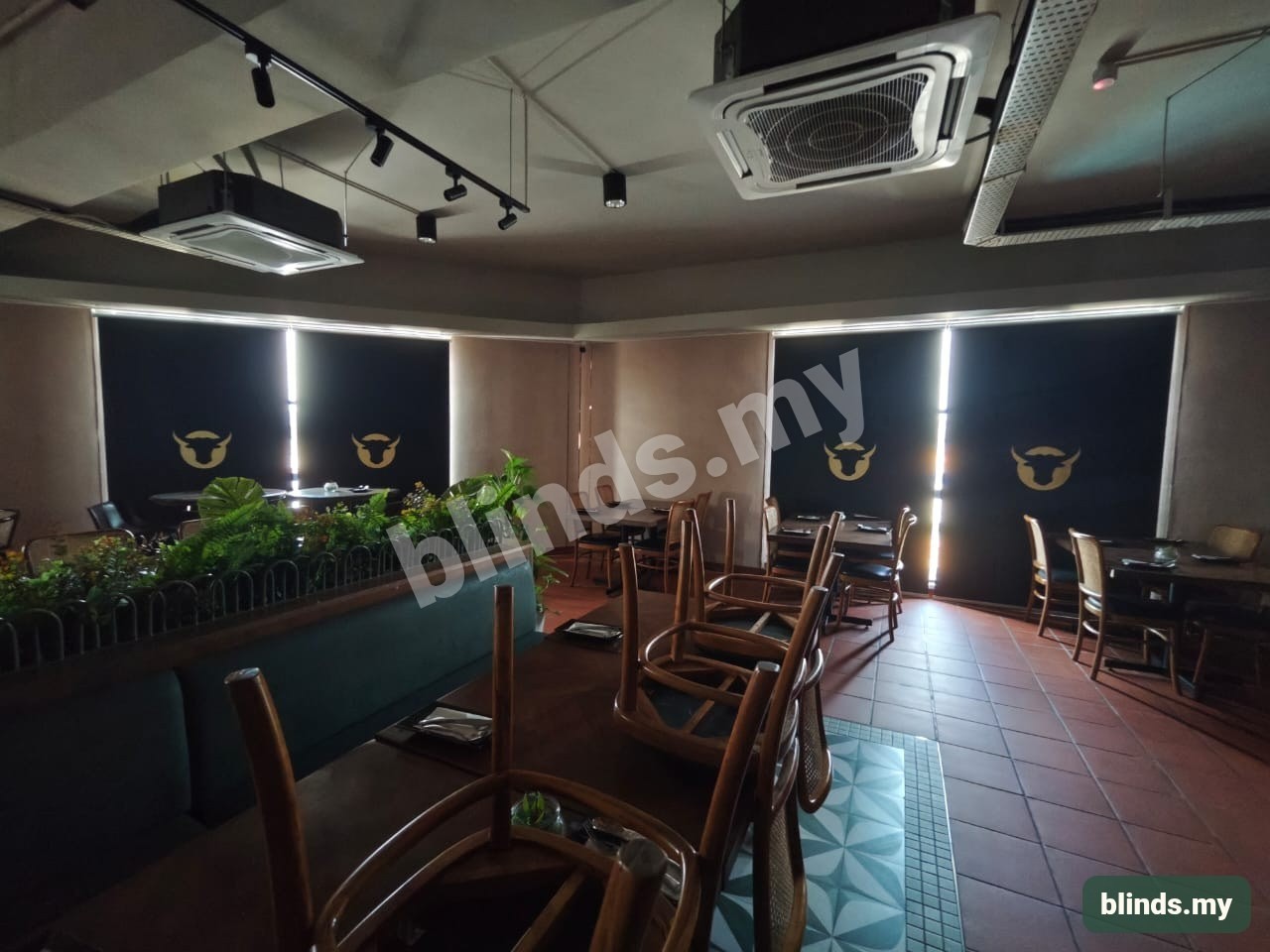 Roller blinds & Printing & Blackout installation Malaysia
