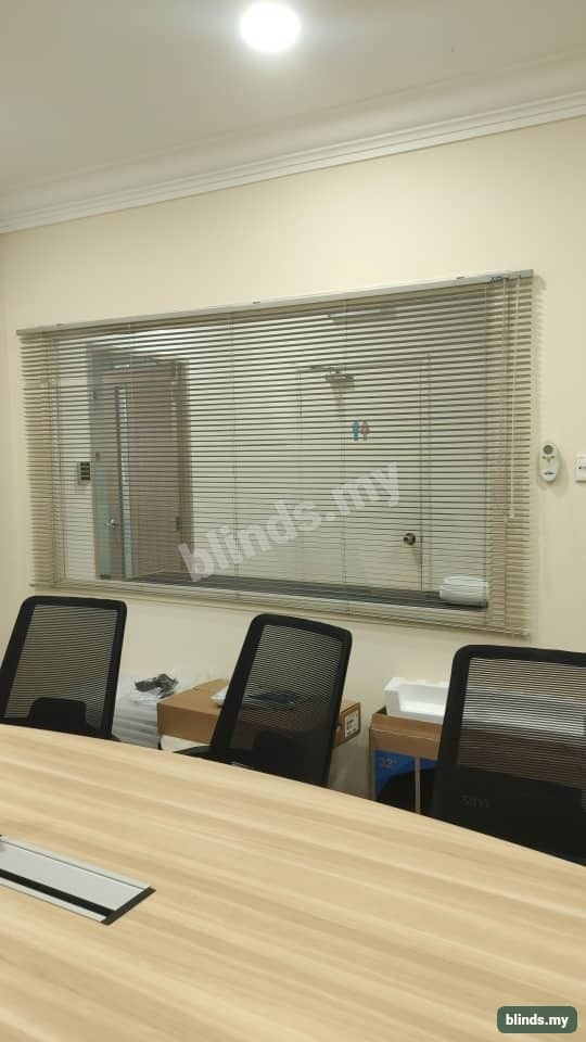 Before — Zebra blinds installation Malaysia