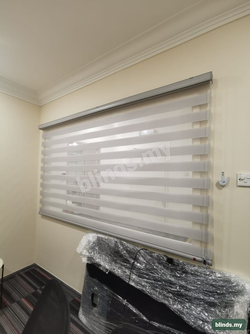 After — Zebra blinds installation Malaysia