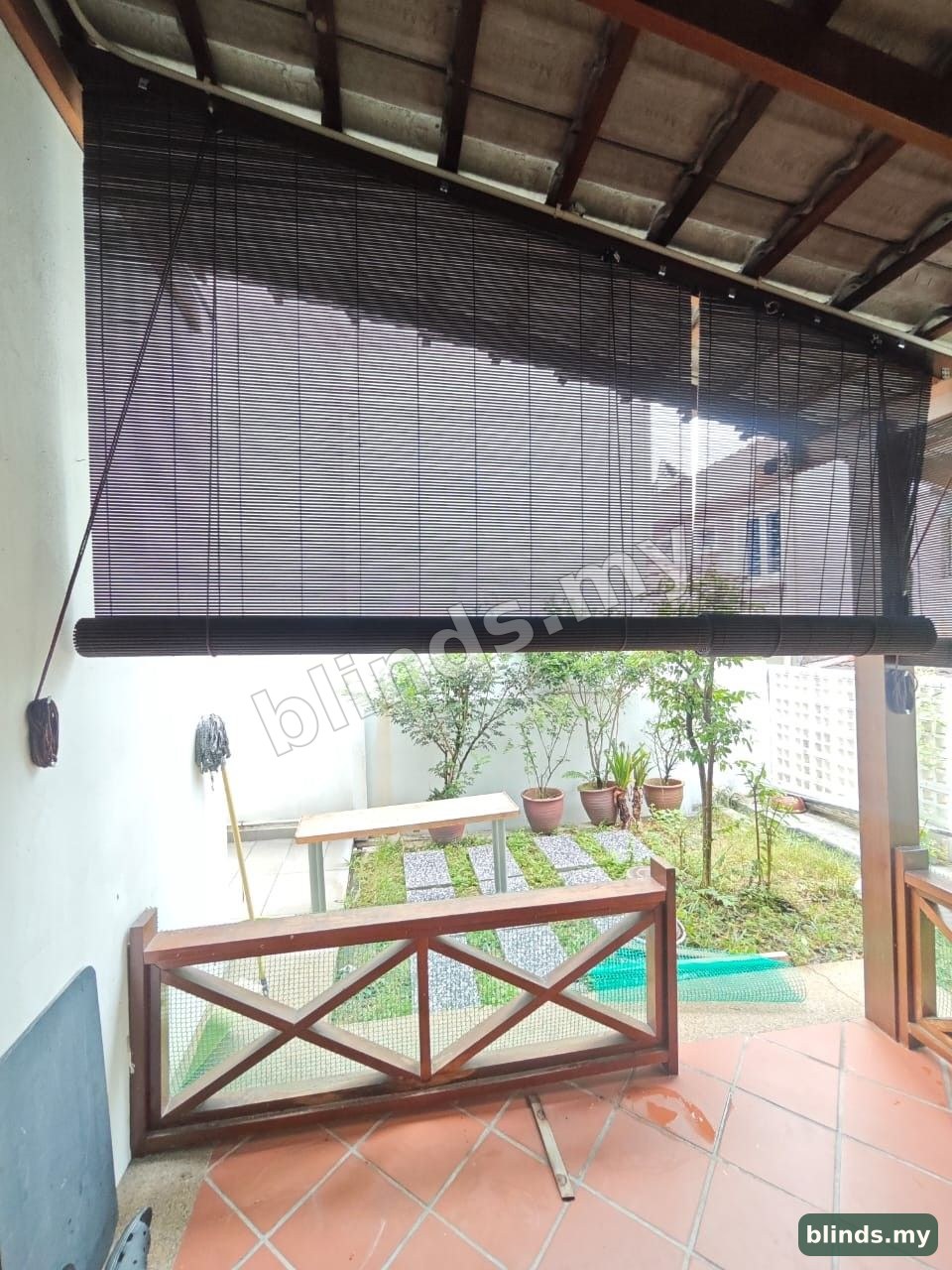 After — Wooden Blinds installation Malaysia — March 2026