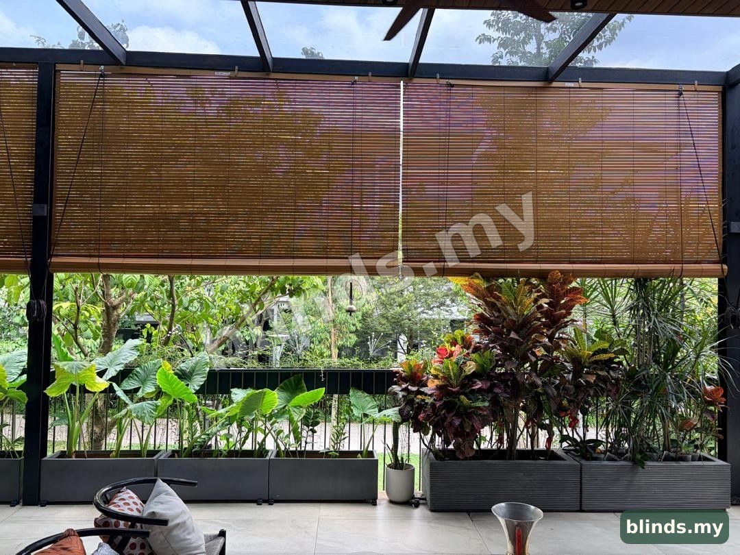 Wooden Blinds installation Malaysia