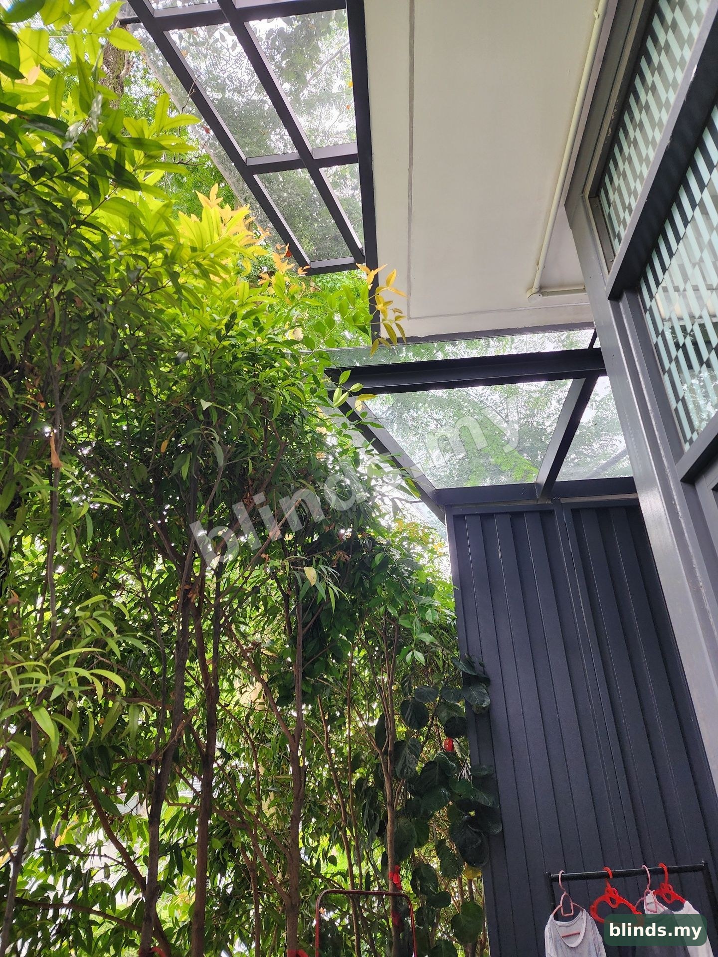 Before — Wooden Blinds installation Malaysia