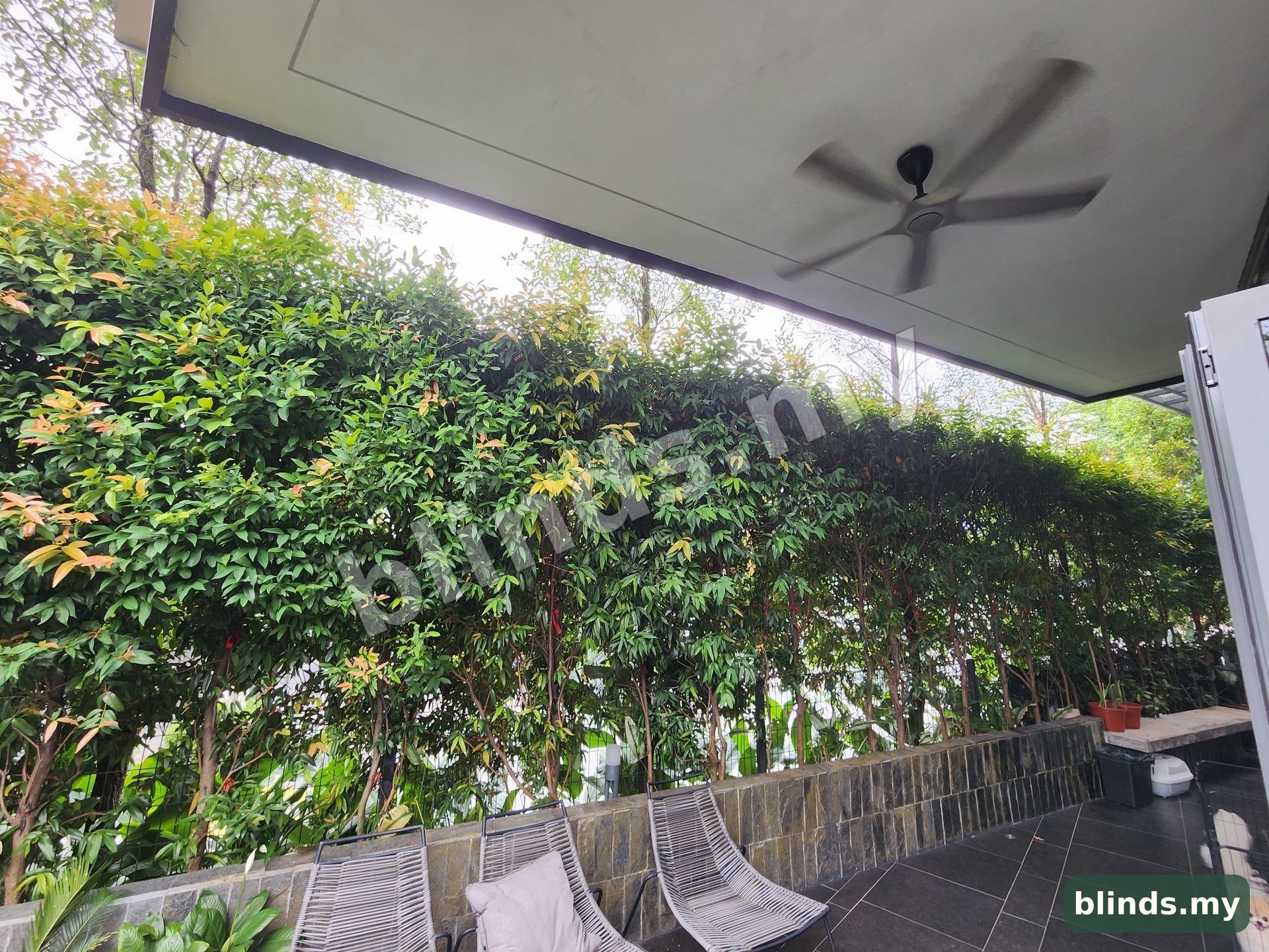 Before — Wooden Blinds installation Malaysia