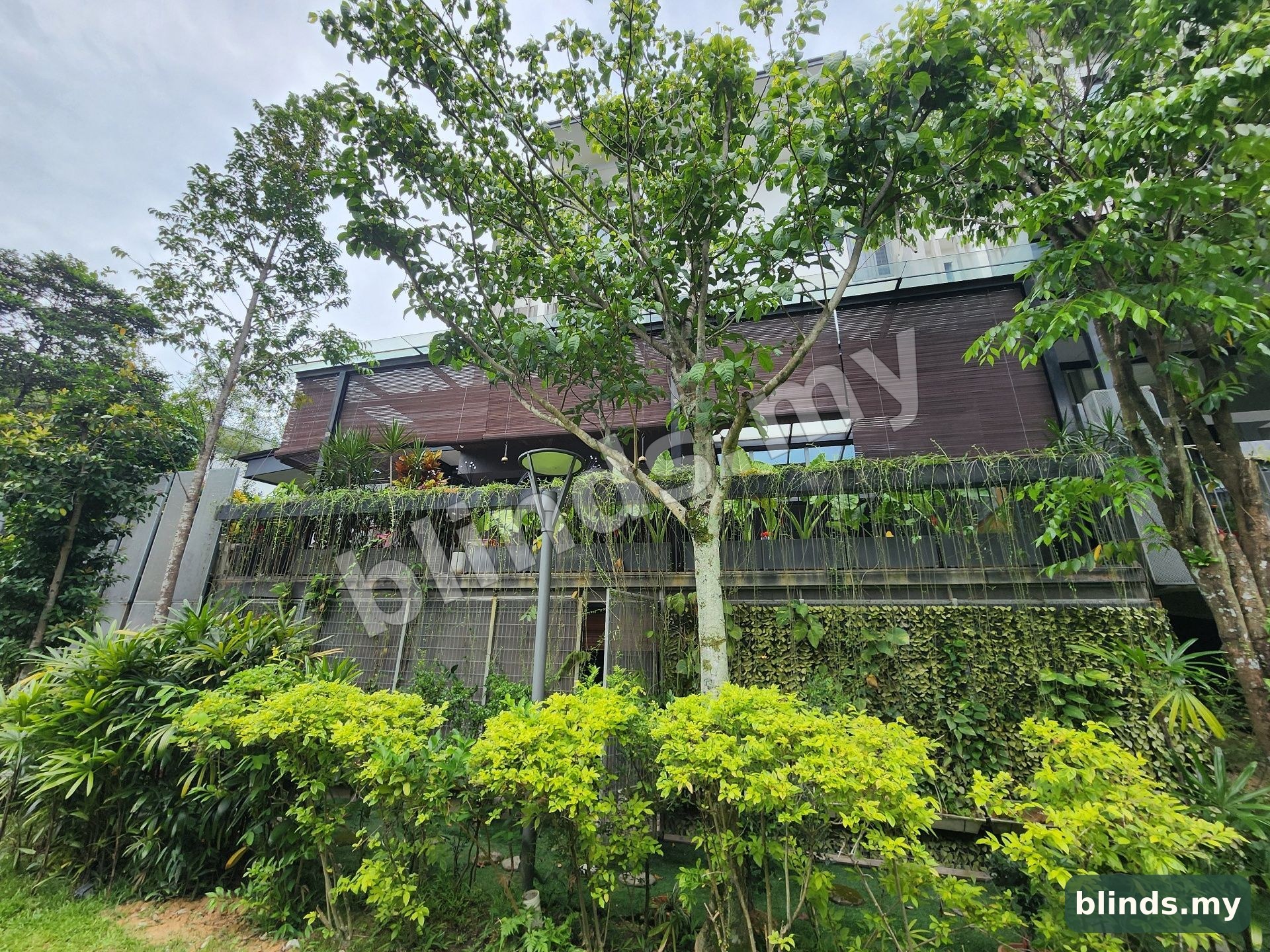 Before — Wooden Blinds installation Malaysia