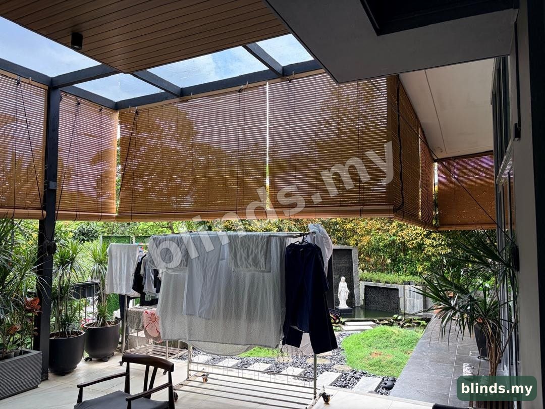 Wooden Blinds installation Malaysia