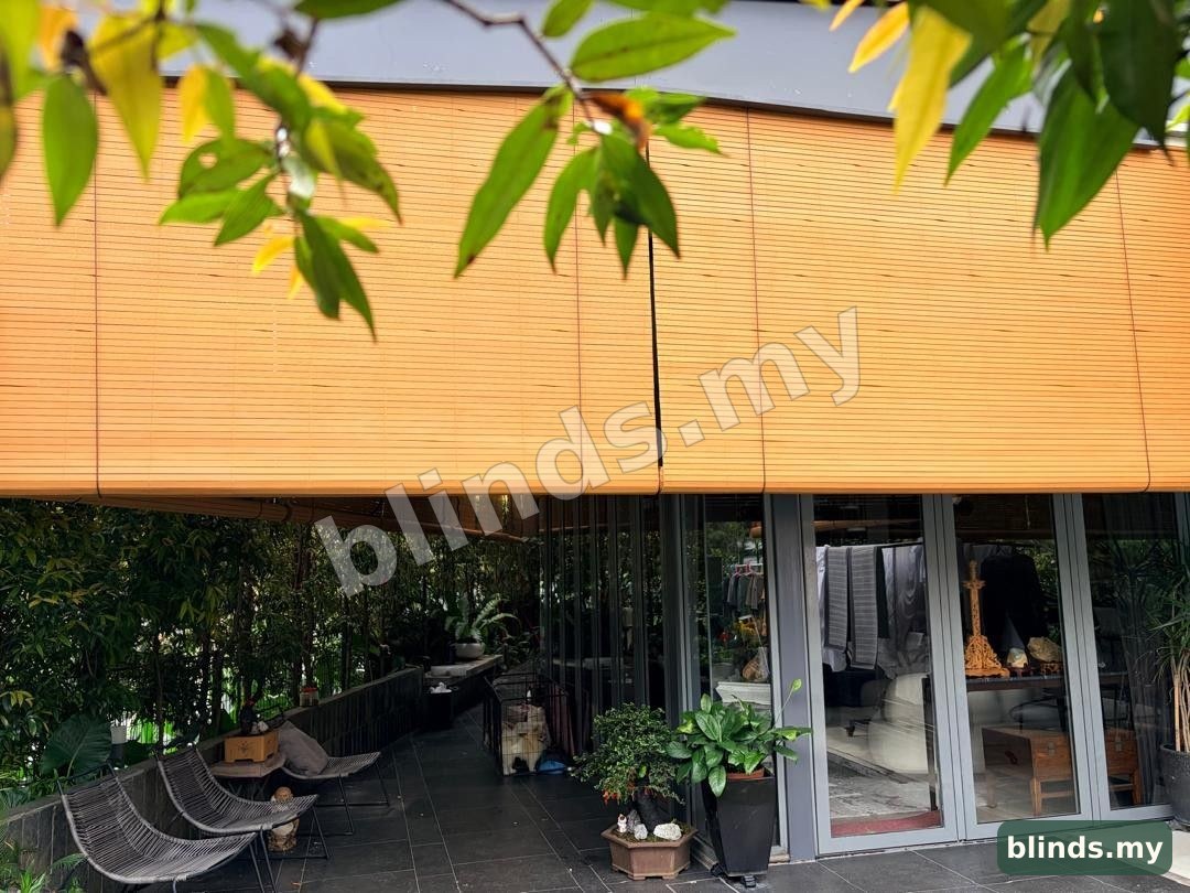 After — Wooden Blinds installation Malaysia