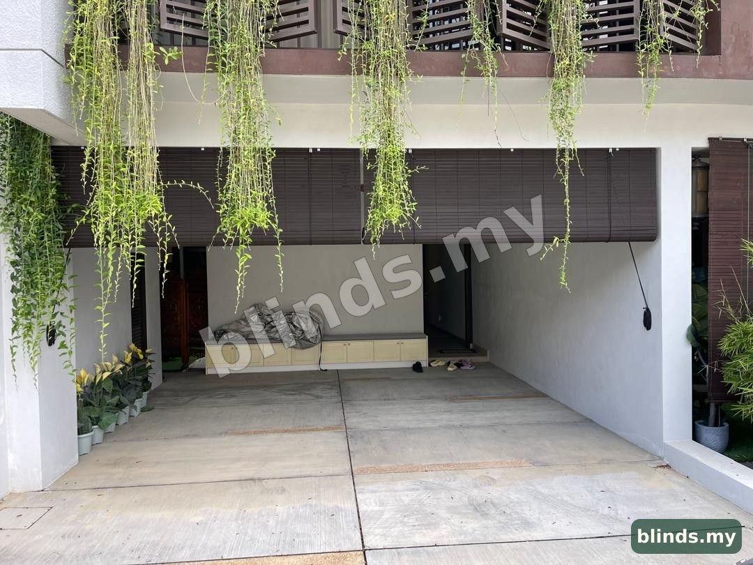 After — Wooden Blinds installation Malaysia